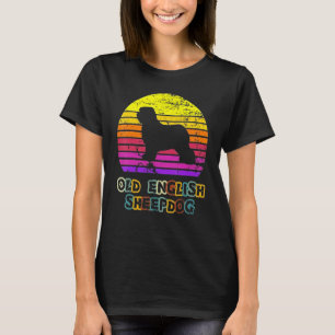 Old English Sheepdog - Gammal engelsk herdehund Kv T Shirt