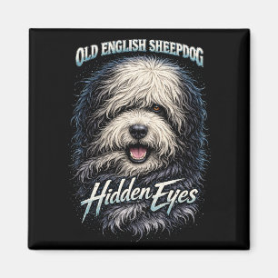Old English Sheepdog Magnet
