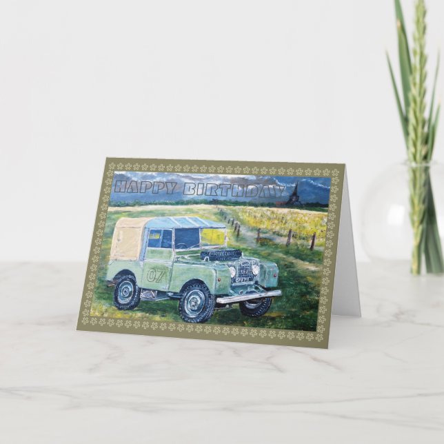 Old Farm Lastbil Kort (Framsida)