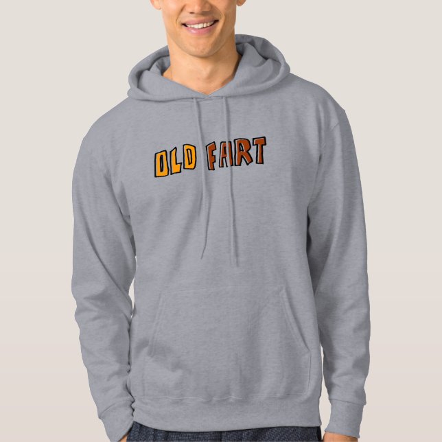 Old Fart Kör Över Hoodie (Framsida)
