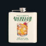 Old Fashioned Cocktail Bachelorkväll Fickplunta<br><div class="desc">"Old Fashioned Bachelor Party"-sviten är en djärv och tidlös kollektion som är utformad för en helg med klassisk stil och oförglömlig kul. Centrerad kring en rik, vintage-inspirerad färgpalett och med en slående akvarell av en gammal klassisk cocktail, fångar denna kollektion andan av förfinad fest. Perfekt för en brudgum som uppskattar...</div>