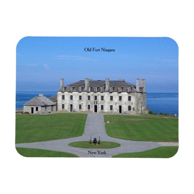 Old Fort Niagara Barracks magnet (Horisontell)