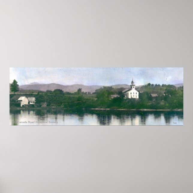 Old Free Meeting House i Bingham, Maine Poster (Framsidan)