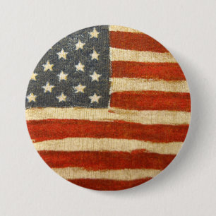 Old glory American Flagga Knapp