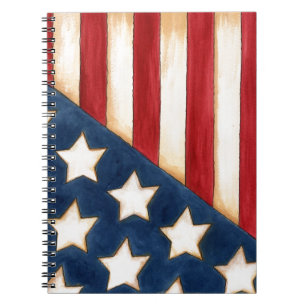 Old glory anteckningsbok