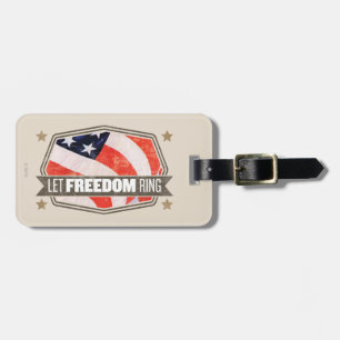 Old glory bagagebricka
