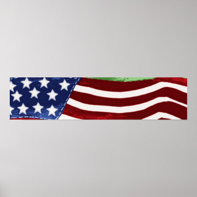Old glory Banner Poster (Framsidan)