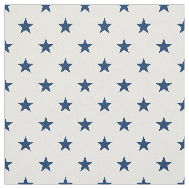 Old Glory Blå Stjärnor (liten skala) Tyg (Provkarta)
