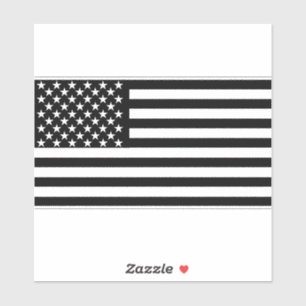 Old glory Black Edition Klistermärken