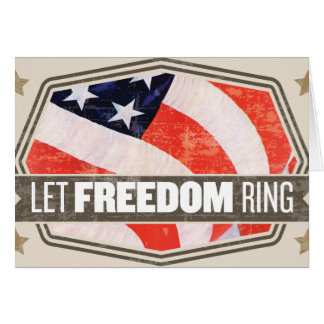 Old glory hälsningskort