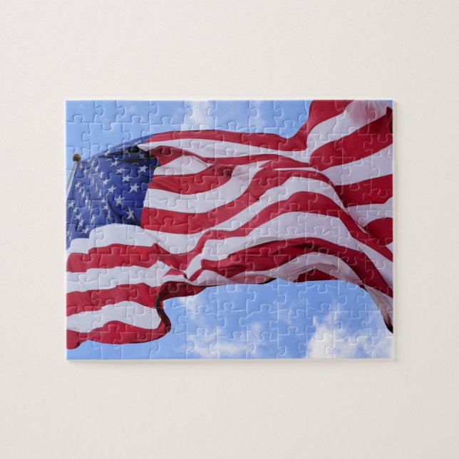 Old glory i bryggan - 8 x 10 - 110 pcs. pussel (Horisontell)