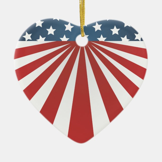 old glory julgransprydnad keramik (Framsidan)