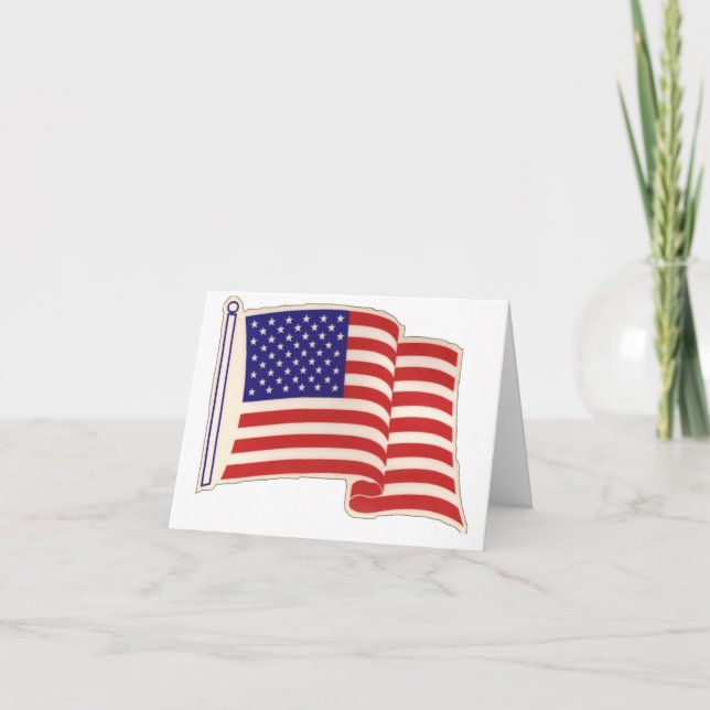 Old glory kort (Framsida)