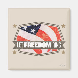 Old glory magnet