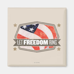 Old glory magnet
