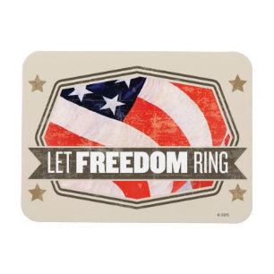 Old glory magnet