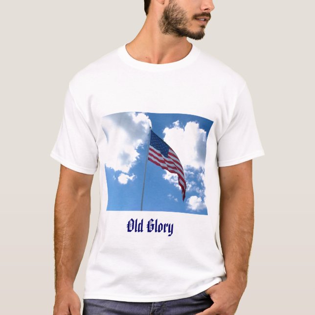 Old glory Manar Shirt Tee Shirt (Framsida)