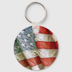 Old glory nyckelring