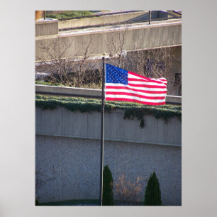 Old glory poster