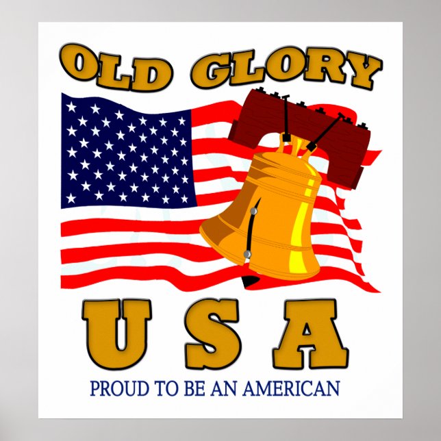 OLD GLORY POSTER (Framsidan)