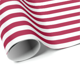 Old Glory Röd Rand (liten skala 0,5 tum) Presentpapper