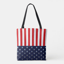 Old glory Stil Tote Bag Tygkasse