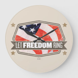 Old glory stor klocka