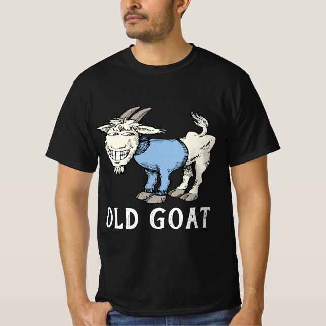 OLD GOAT BIRTHDAY MENS T-SHIRT (Framsida)