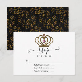 Old Gold Elegans Quinceañera OSA Kort