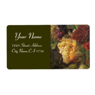 OLD GRAPE VINEYARD VIN TASTING PARTY ETIKETTER FRAKTSEDEL