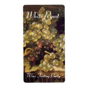 OLD GRAPE VINEYARD VIN TASTING PARTY ETIKETTER FRAKTSEDEL