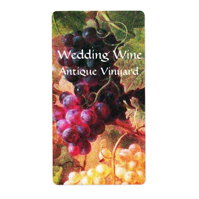 OLD GRAPE VINEYARD VIN TASTING PARTY FRAKTSEDEL (Framsidan)