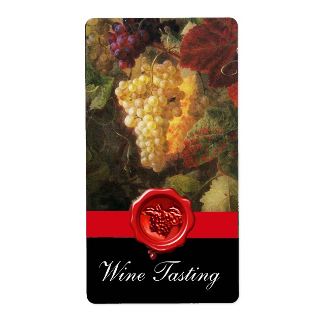 OLD GRAPE VINEYARD VIN TASTING PARTY FRAKTSEDEL (Framsidan)