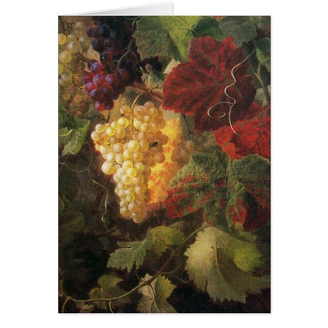 OLD GRAPE VINEYARD VIN TASTING PARTY HÄLSNINGSKORT (Framsidan)