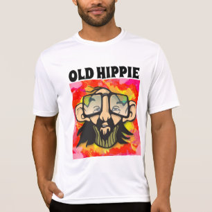 OLD HIPPIE BIRTHDAY MANAR KONT-SHIRTS T SHIRT