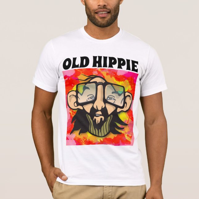 OLD HIPPIE MANAR-SHIRTS T SHIRT (Framsida)
