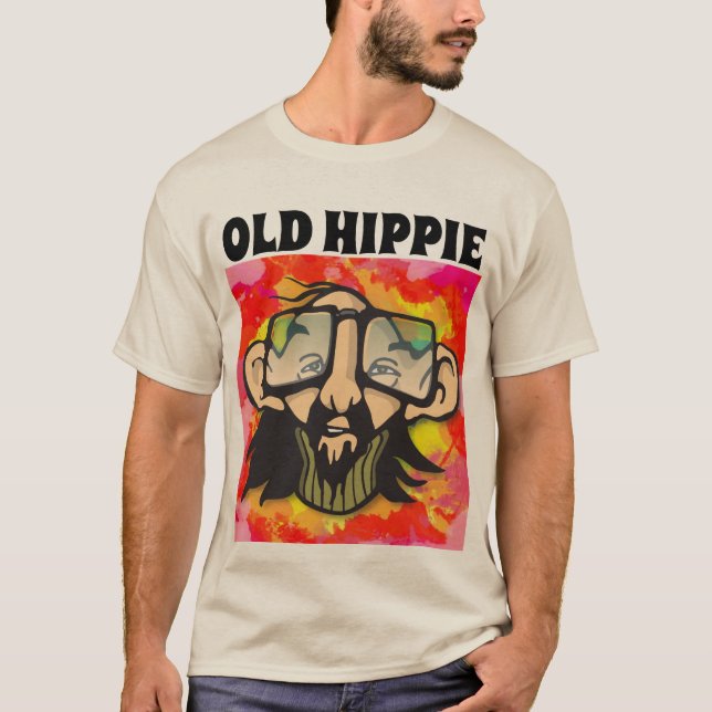 OLD HIPPIE MANAR-SHIRTS T SHIRT (Framsida)