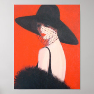 Old Hollywood Elegance Poster