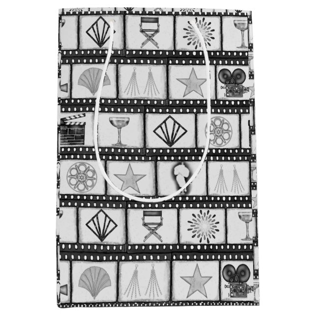 Old Hollywood Film Gift Bag (Framsidan)