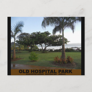 Old Hospital Park, Montego Bay Jamaica Vykort