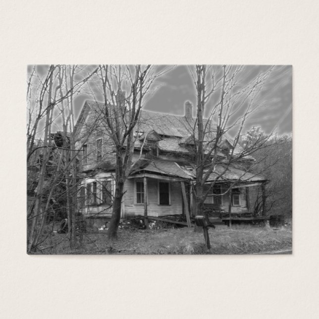 Old House ~ ATC Visitkort (Framsidan)