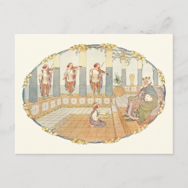 Old King Cole av H. Willebeek Le Mair Vykort (Framsida)