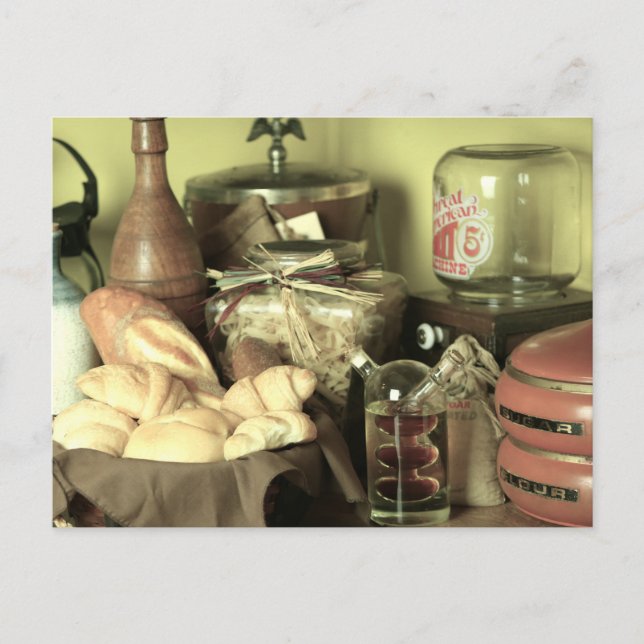 OLD KITCHEN COUNTER VYKORT (Framsida)