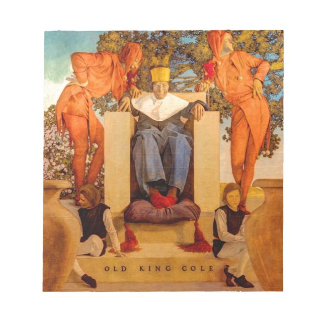 Old Kung Cole Anteckningsblock (Framsida)