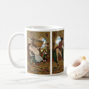 Old Kung Cole av Maxfield Parrish, 1894 Kaffemugg