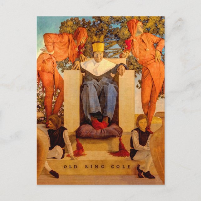 Old Kung Cole Vykort (Framsida)