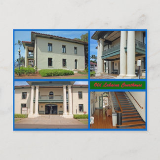 Old Lahaina Domstol Vykort