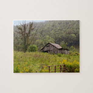 Old Land Barn Photo Pussel
