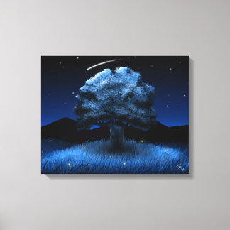 Old Locust Backe Canvastryck