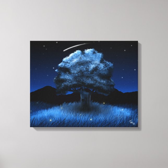 Old Locust Backe Canvastryck (Framsida)